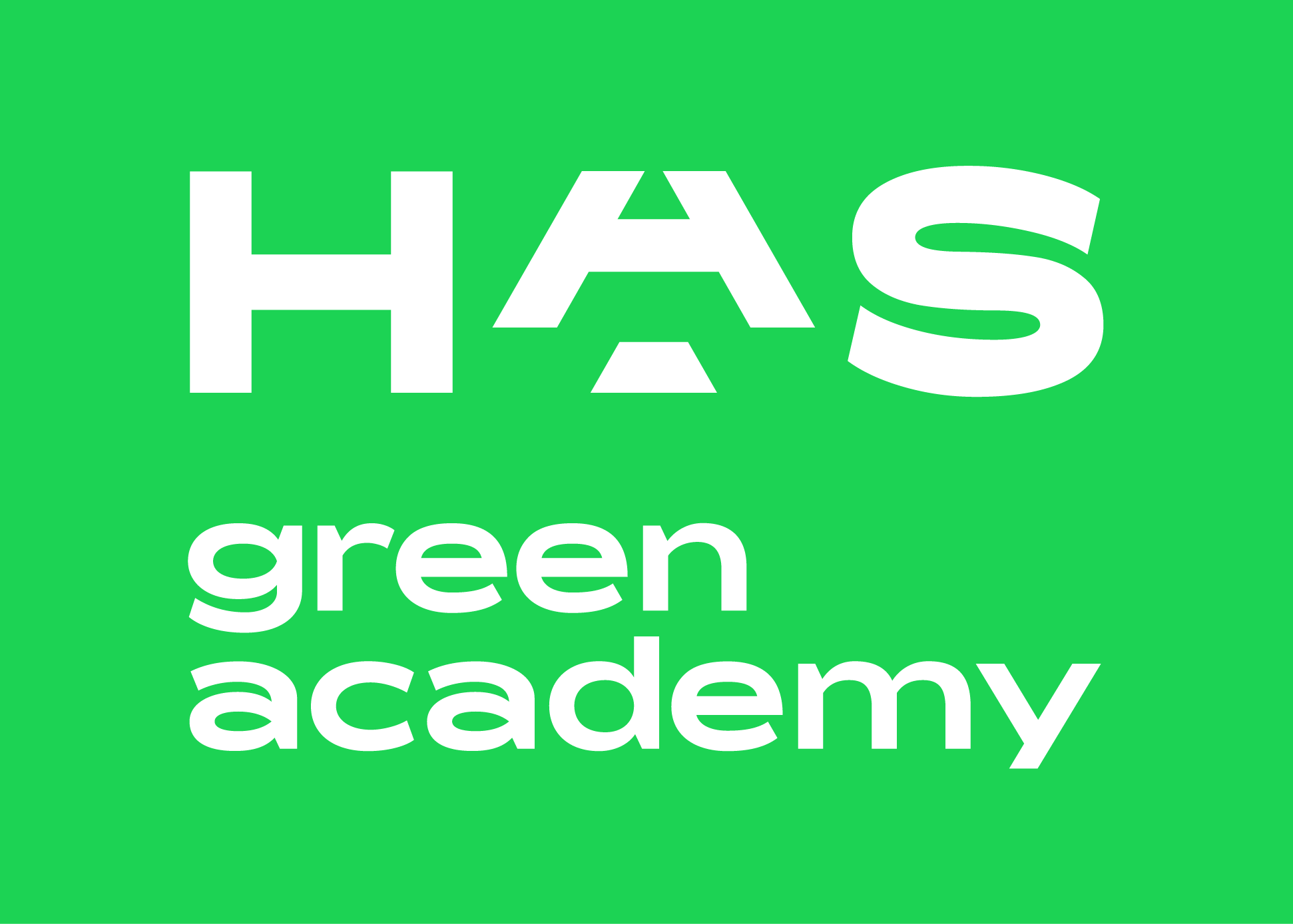 HAS green academy logo